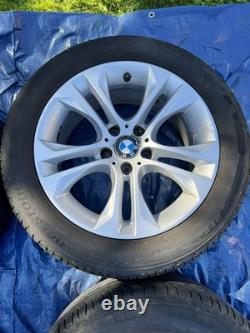 Genuine OEM BMW X3 Style 605 18 Alloy Wheels & Tyres 6862886 F25/F26 -5x120