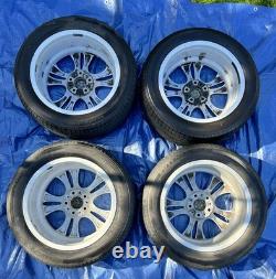 Genuine OEM BMW X3 Style 605 18 Alloy Wheels & Tyres 6862886 F25/F26 -5x120