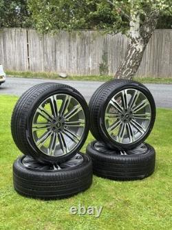 Genuine Range Rover 23 Style 1075 Alloy Wheels & Tyres 285/40 R23