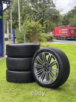 Genuine Range Rover 23 Style 1075 Alloy Wheels & Tyres 285/40 R23