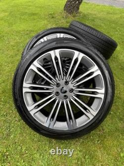 Genuine Range Rover 23 Style 1075 Alloy Wheels & Tyres 285/40 R23