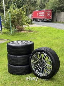 Genuine Range Rover 23 Style 1075 Alloy Wheels & Tyres 285/40 R23
