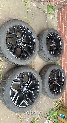 Genuine Range Rover Evoque 20 Style 5079 Gloss Black Alloy Wheels and Tyres