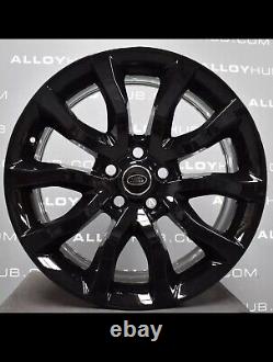 Genuine Range Rover L405 Vogue Style 5020 20 Inch Black Alloy Wheels Set X4