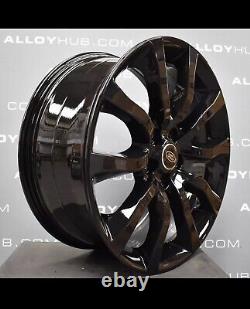 Genuine Range Rover L405 Vogue Style 5020 20inch Black Alloy Wheels Set X5