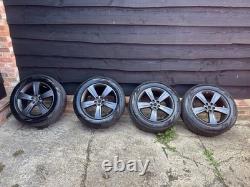 Genuine Range Rover Velar 19 Alloy Wheels Grey J8A2-1007-VB Style 5046 Evoque