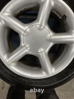 Genuine ford mondeo/escort/focus complete set of 16 alloy wheels cosworth style