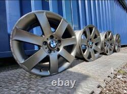 Grey Genuine Bmw 17 Inch Style 44 Alloy Wheels 1 2 3 Z3 Z4 X5 Series E46 E36 E85