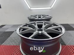 Gunmetal 19 Cs Style Alloy Wheels Bmw E90 E92 3 Series 335 E89 E86 Z4 763 M