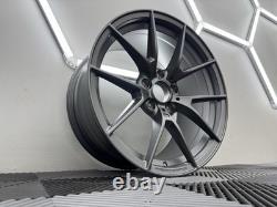 Gunmetal 19 Cs Style Alloy Wheels Bmw E90 E92 3 Series 335 E89 E86 Z4 763 M