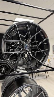 HRE FF10 Style Alloy Wheels Hyper Black 19 5x120 & 5x112 AFTERMARKET