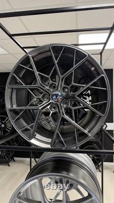 HRE FF10 Style Alloy Wheels Hyper Black 19 5x120 & 5x112 AFTERMARKET