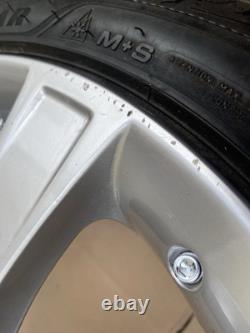 JAGUAR PROTEUS STYLE REPS 18 SILVER ALLOY WHEELS WITH GOODYEAR TYRES 5x120.65
