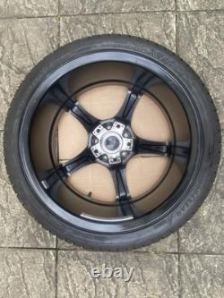 JAGUAR PROTEUS STYLE REPS 18 SILVER ALLOY WHEELS WITH GOODYEAR TYRES 5x120.65