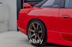 JDM Style Alloy Wheels 5x114.3 17 Inch 9J Wide Bronze