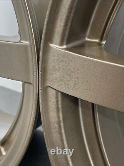 JDM Style Alloy Wheels 5x114.3 17 Inch 9J Wide Bronze