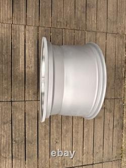 JR Wheels JR40 ET15 5x100 Silver Machined 3-Piece Style Deep Dish Alloys x2