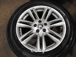 Jaguar XF 17 Alloy Wheels with Tyres. Set of 4.'Ursa' Style. C2Z29790. 2012-15