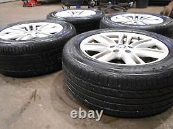 Jaguar XF 17 Alloy Wheels with Tyres. Set of 4.'Ursa' Style. C2Z29790. 2012-15