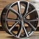 Jaguar Xf Xj Xe F E I Pace X4 20 F Pace Big Style Alloy Wheels 5x108 Black Mf
