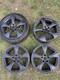 Kahn Style Black 18 Alloy Wheels Set 5x112 Et45 71mm Centre Bore