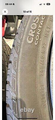 Land Range Rover Velar L560 Edition Set 4 265/40 22 inch Alloy Wheels Style 9007