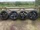 Land Rover Defender 22 5 Spoke Alloy Wheels, Style 5098, Gloss Black With Tyres