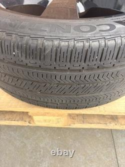 Land Rover Defender 22 5 spoke Alloy Wheels, style 5098, Gloss Black with tyres