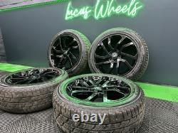 Land Rover Discovery 4 / 3 HSE 20 Style 511 Black Alloy Wheels & All Pirelli's