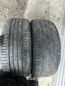 Land Rover Discovery 5 21 Style 1001 Black Alloy Wheels With Tyres D3 D4 Range