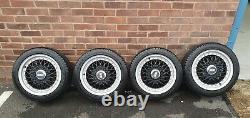Lenso BSX 15 Wheels alloys Tyres x4 7J ET38 4x100 4x108 BBS Style 195/50/15