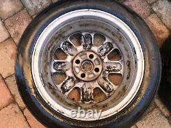 MGF/MGTF Minilite Style Alloy wheels 15 Full set with tyres Great condition