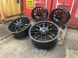 Mercedes 19 AMG STYLE Turbine Alloy Wheels C Class W204 W205 X4 STAGGERED