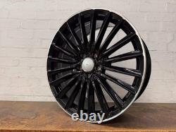 Mercedes 19 AMG Turbine Style Alloy Wheels 5x112 Gloss Black Pol Rim