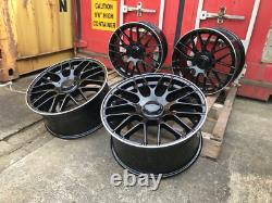 Mercedes 20 AMG STYLE Turbine Alloy Wheels C Class W204 W205 X4 STAGGERED