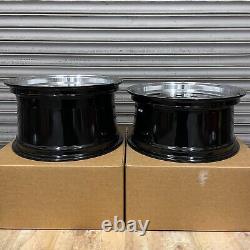 Mercedes Aero AMG 17 Split Style Alloy wheels Staggered Black Polished 5x112