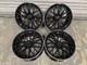 Mercedes C63s 19 Style Alloy Wheels 5x112 Mercedes Black Polished Lip Black