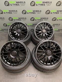 Mercedes CLA & C Class 18 Inch Alloy Wheels & Tyres NEW! C63 AMG Style Four