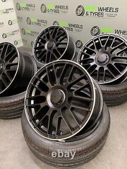 Mercedes CLA & C Class 18 Inch Alloy Wheels & Tyres NEW! C63 AMG Style Four