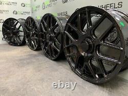Mercedes CLA Class 18 Inch Alloy Wheels C63 Style AMG & Tyres NEW X4 Black