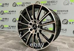 Mercedes C Class AMG 18 Inch Alloy Wheels & Tyres BRAND NEW Turbine Style X4