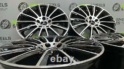 Mercedes C Class AMG 18 Inch Alloy Wheels & Tyres BRAND NEW Turbine Style X4