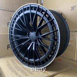Mercedes C E S CLS SL Class x4 20 AMG53 Style Alloy Wheels 5x112 8.5/9.5J Black