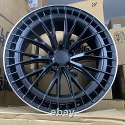 Mercedes C E S CLS SL Class x4 20 AMG53 Style Alloy Wheels 5x112 8.5/9.5J Black