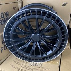Mercedes C E S CLS SL Class x4 20 AMG53 Style Alloy Wheels 5x112 8.5/9.5J Black