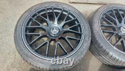 Mercedes Dtm Style 21 X 9.5 Alloy Wheels Glc Gle ML 265 35 21 6mm Tyres 5 X 112