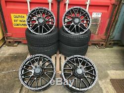 Mercedes E Class 20 Inch C63s Style Alloy Wheels & Tyres 20