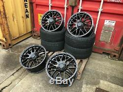 Mercedes E Class 20 Inch C63s Style Alloy Wheels & Tyres 20