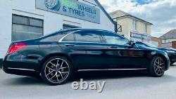 Mercedes E Class AMG 19 Inch Alloy Wheels & Tyres BRAND NEW C63 Style X4