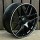 Mercedes G Wagon X4 22 G63 Style Alloy Wheels Black Ml G Wagon 10j 5x130 C